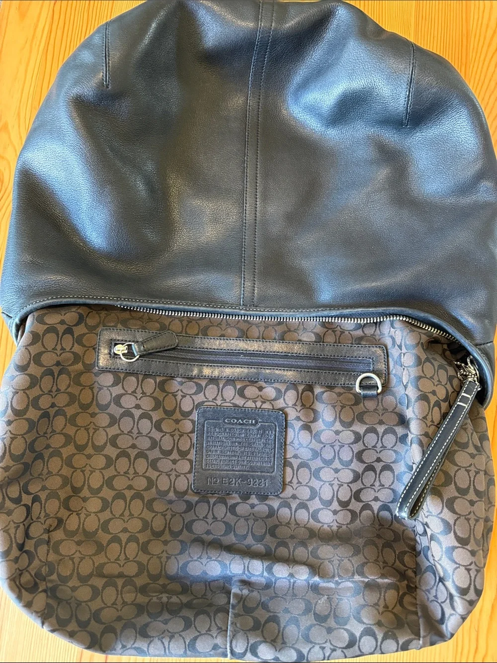 Y2K Vintage médium Coach Ergo leather shoulder Bag